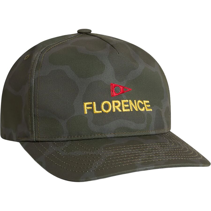 backcountry Florence Marine X Logo Twill Hat Burnt Olive Camo