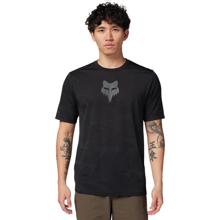 backcountry Fox Racing Ranger Tru Dri Short-Sleeve Jersey - Men's Black 2024