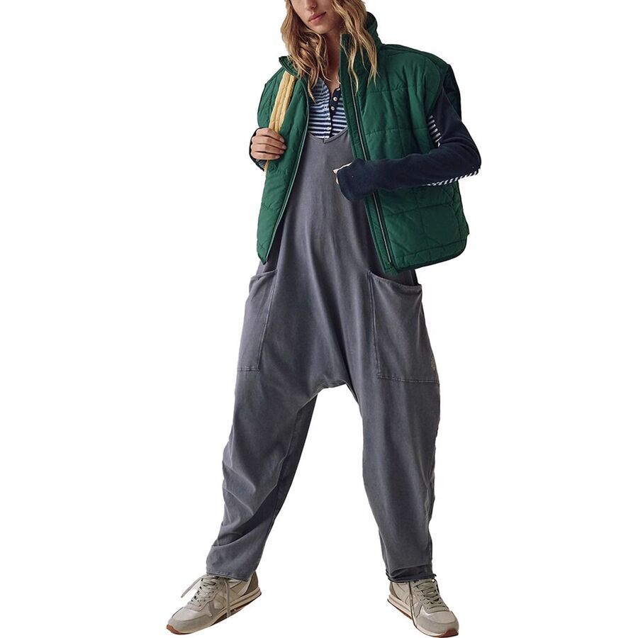 backcountry FP Movement Hot Shot Onesie Jumpsuit - Women's Blue Indigo