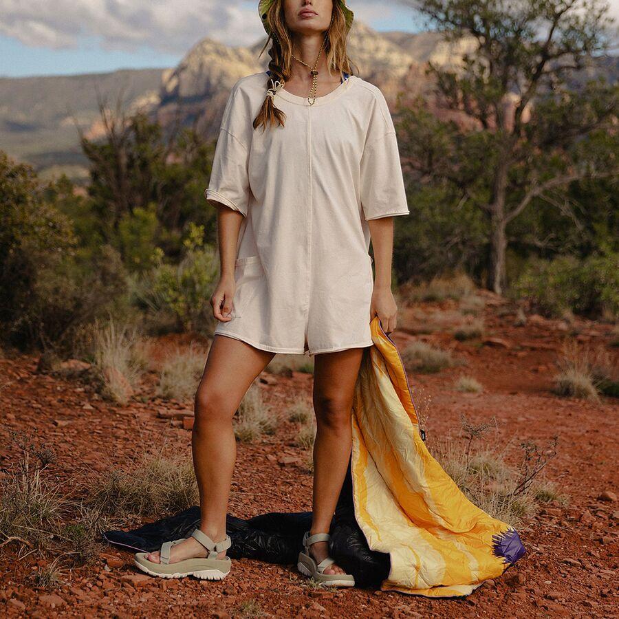 Backcountry FP Movement Hot Shot T-Shirt Romper Coddy - Women's Bleached Clay