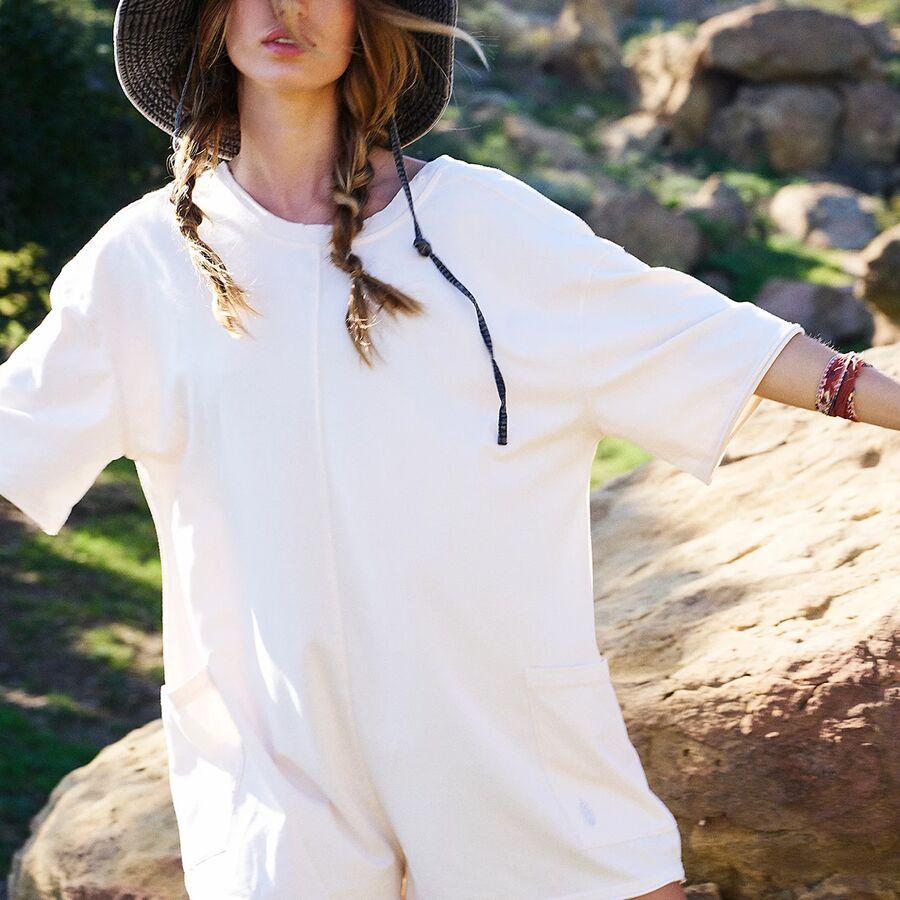 Backcountry FP Movement Hot Shot T-Shirt Romper Coddy - Women's Bleached Clay