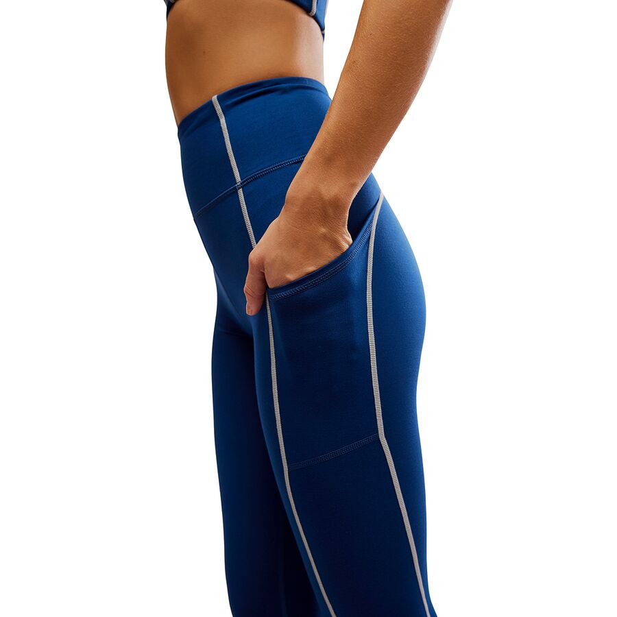 Backcountry FP Movement Youre A Peach Logo Legging - Women's Black Grape