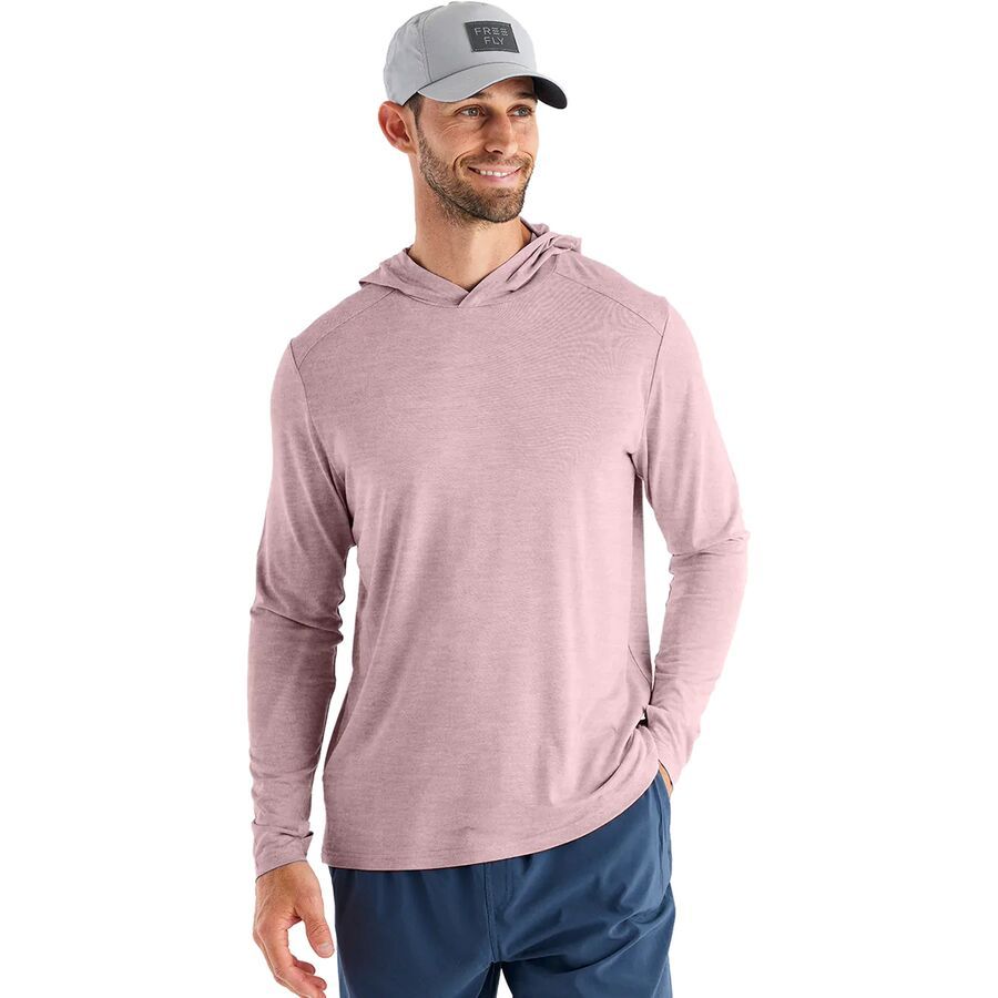 backcountry Free Fly Shade Hoodie - Men's Heather Adobe Red