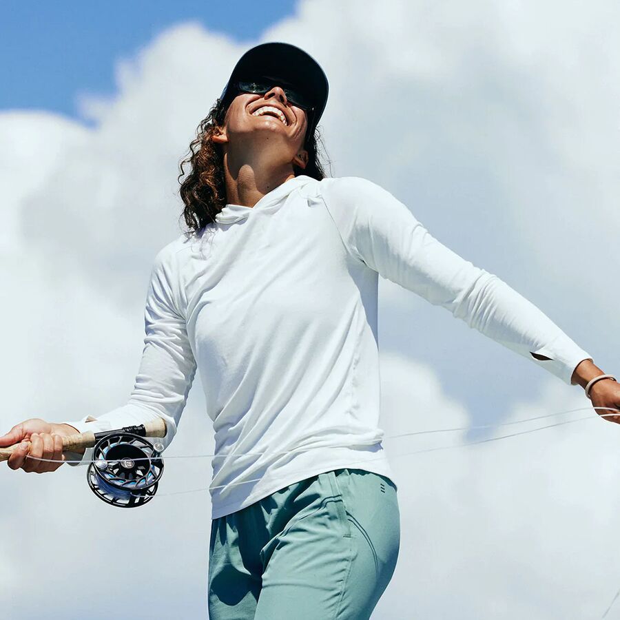 Backcountry Free Fly Shade II Hoodie - Women's Bright White