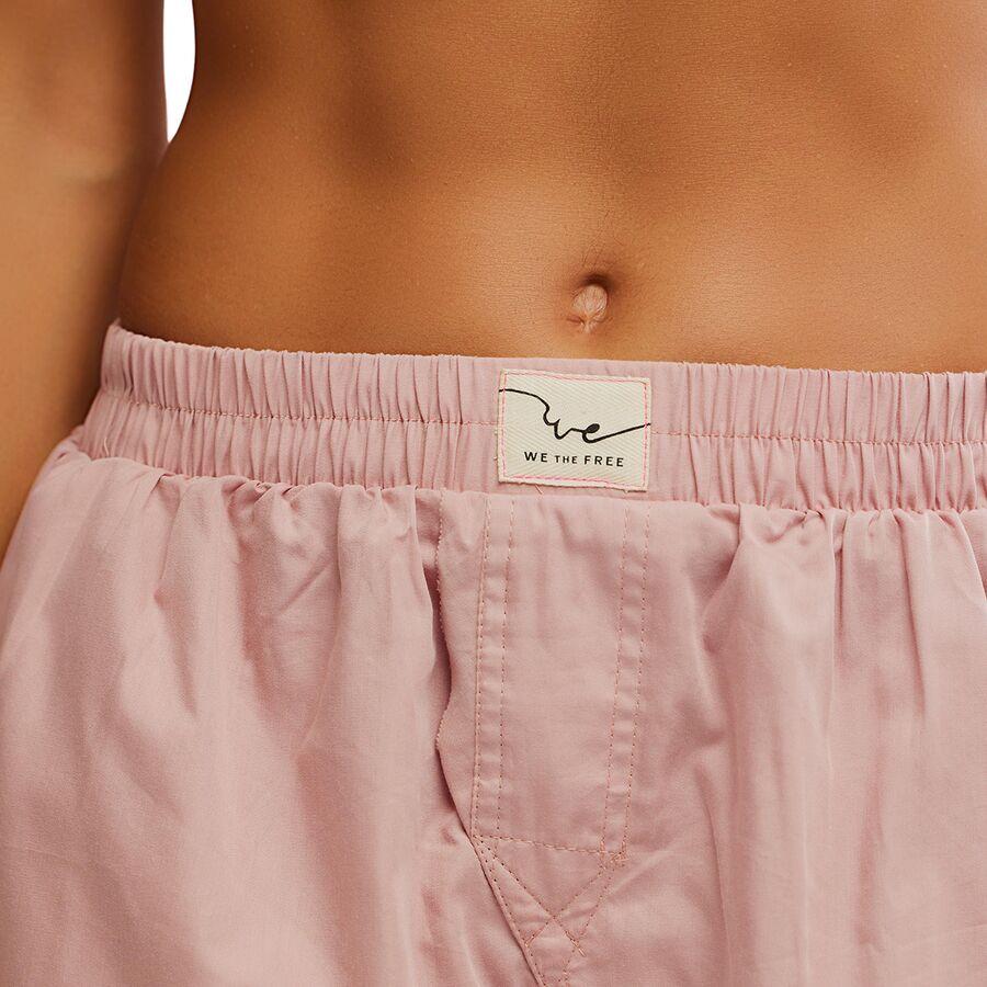 Backcountry Free People Day To Day Solid Boxer - Women's Dusty Himalayan