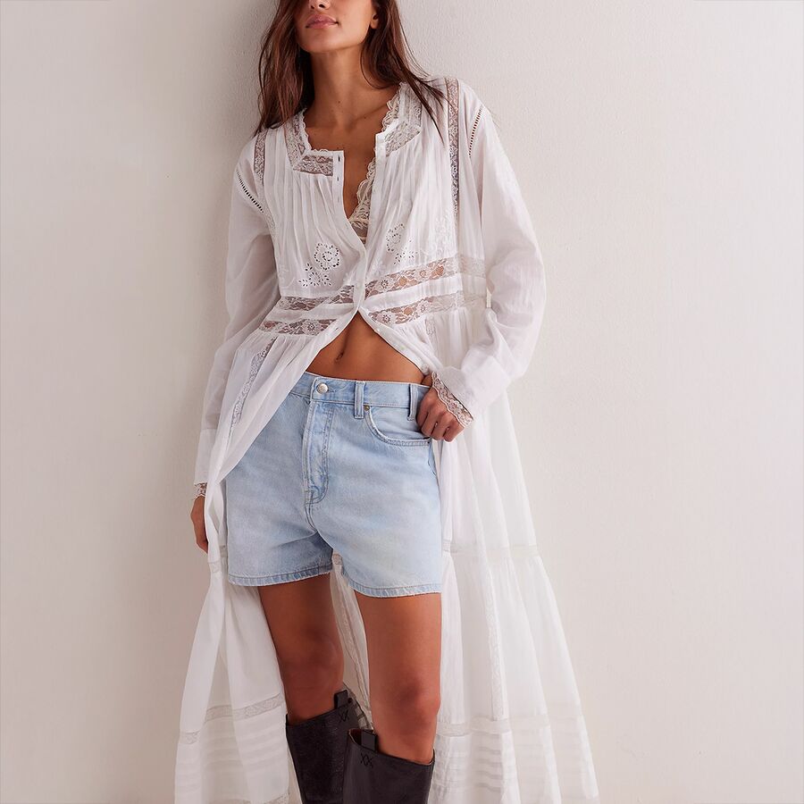 Backcountry Free People Tippi Denim Short - Women's Babalon Blue