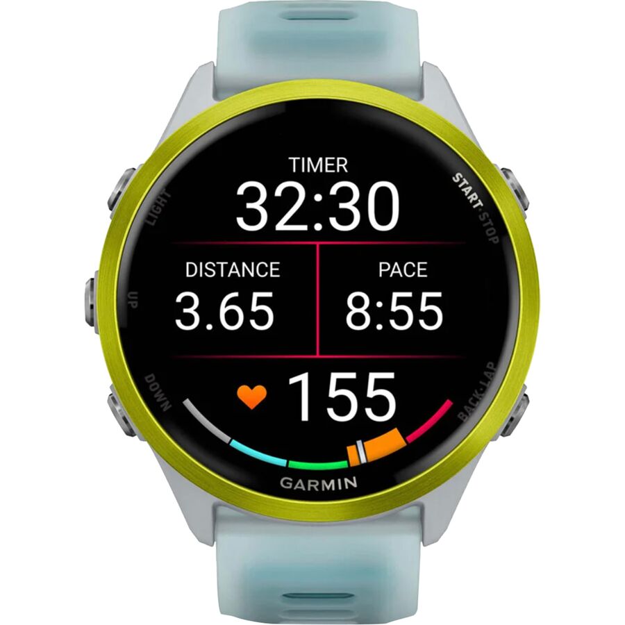 Backcountry Garmin Forerunner 570 Watch Amp Yellow (Whitestone/Turquoise Band)