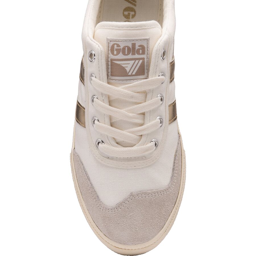 Backcountry Gola Badminton Shoe - Women's Off White/Gold