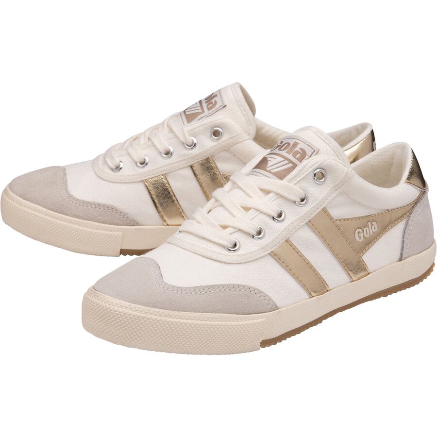 Backcountry Gola Badminton Shoe - Women's Off White/Gold