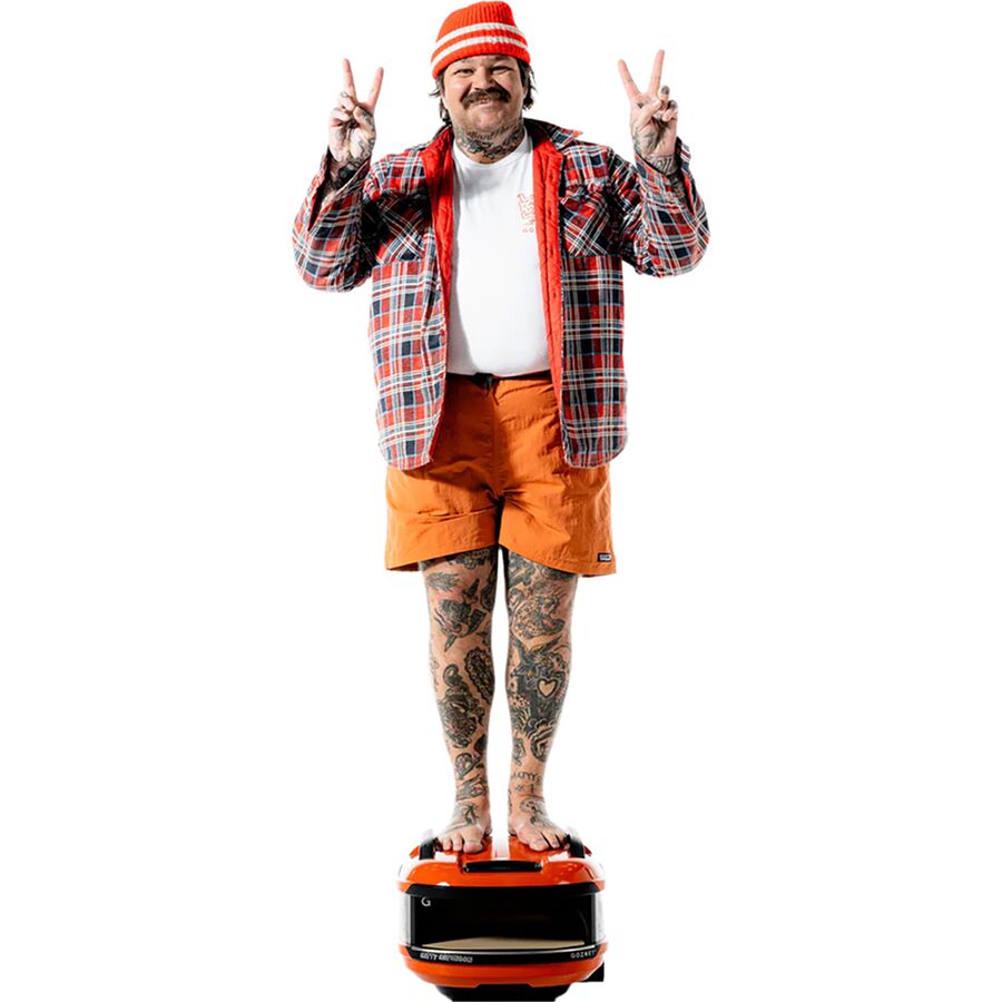 Backcountry Gozney X Matty Matheson Tread Portable Pizza Oven Matty Orange