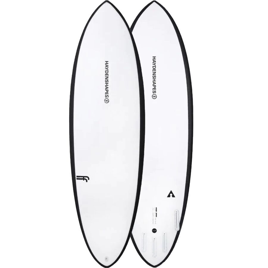 backcountry Haydenshapes Hypto Krypto FutureFlex - FCSII 5 Fin Surfboard Clear