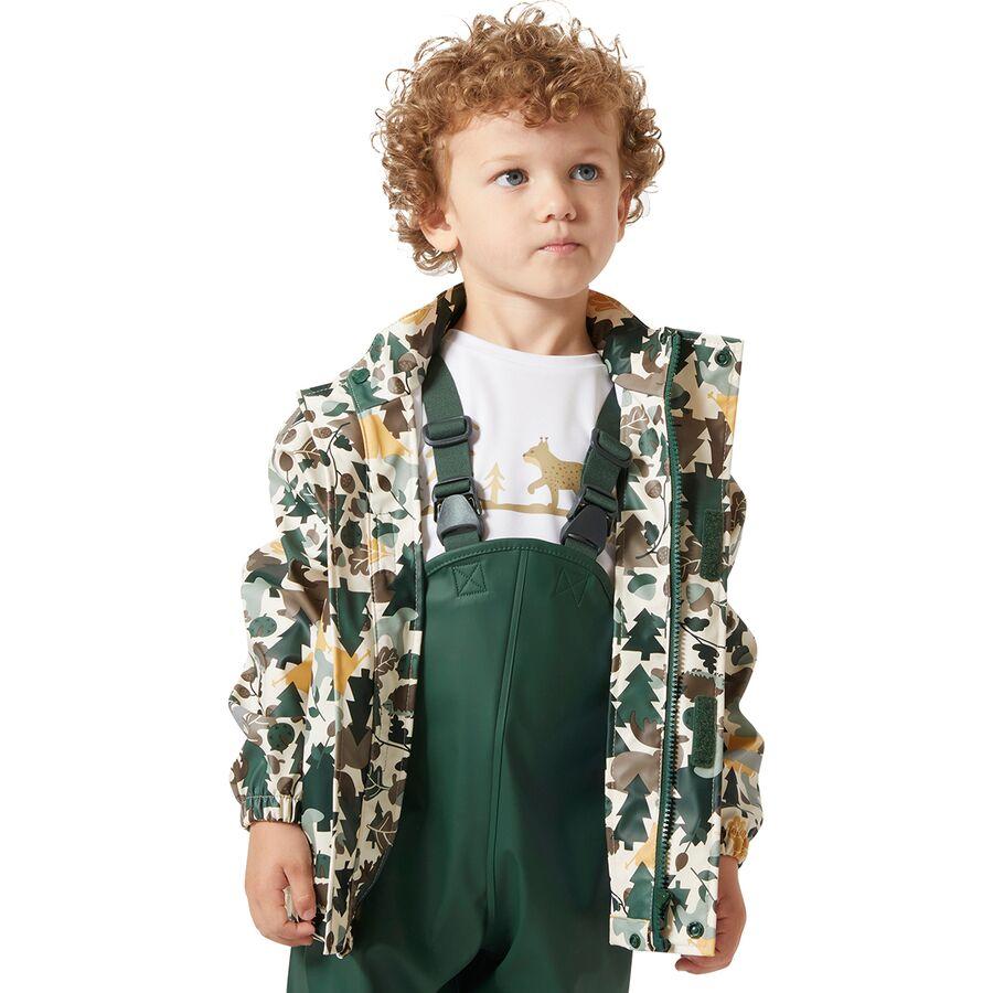 Backcountry Helly Hansen Bergen 2.0 PU AOP Rain Set - Kids' Jungle Green