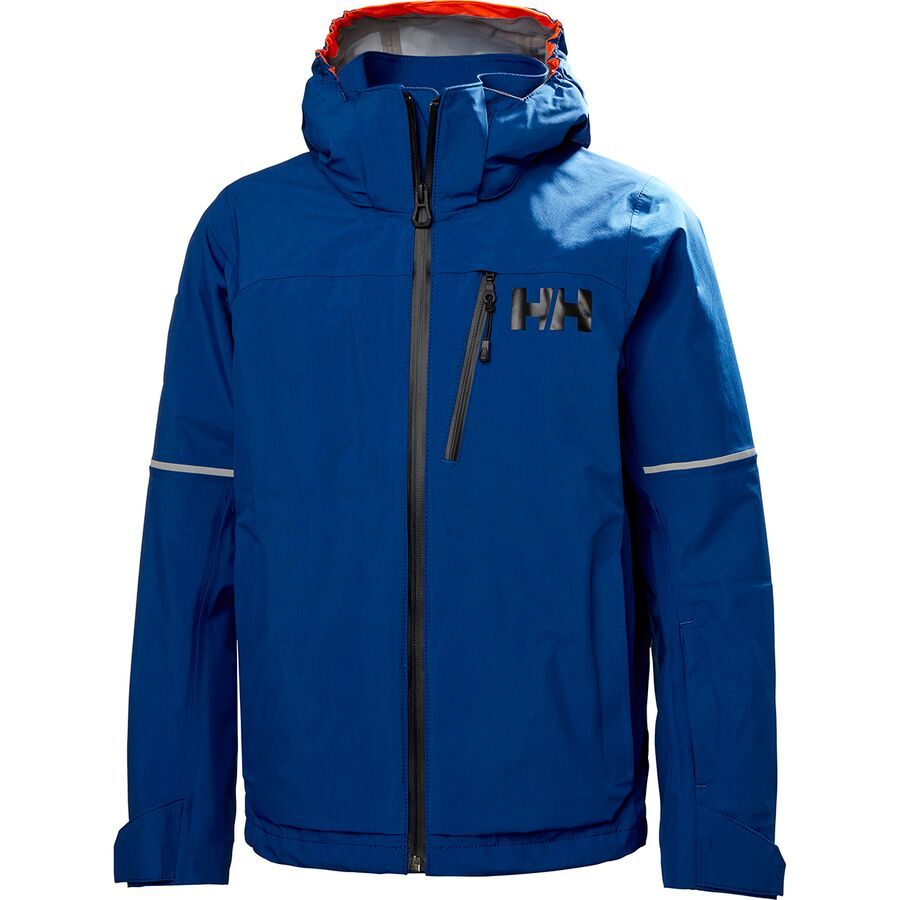 backcountry Helly Hansen Elements 3L Jacket - Kids' Deep Fjord