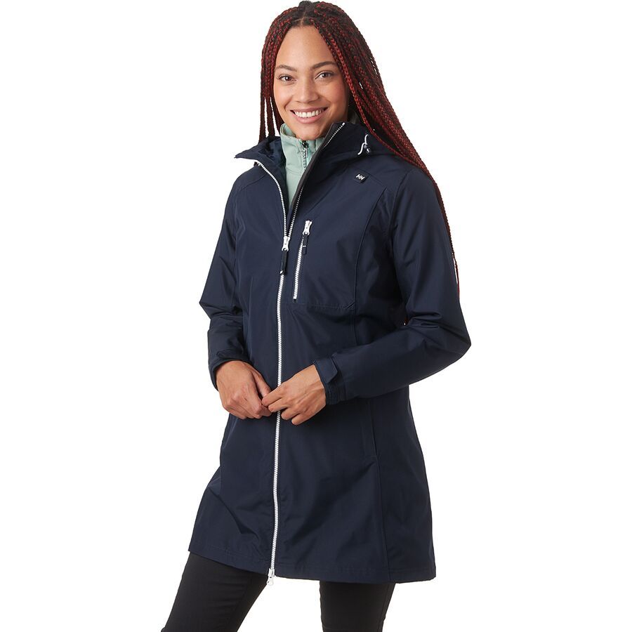backcountry Helly Hansen Long Belfast Jacket - Women's Navy