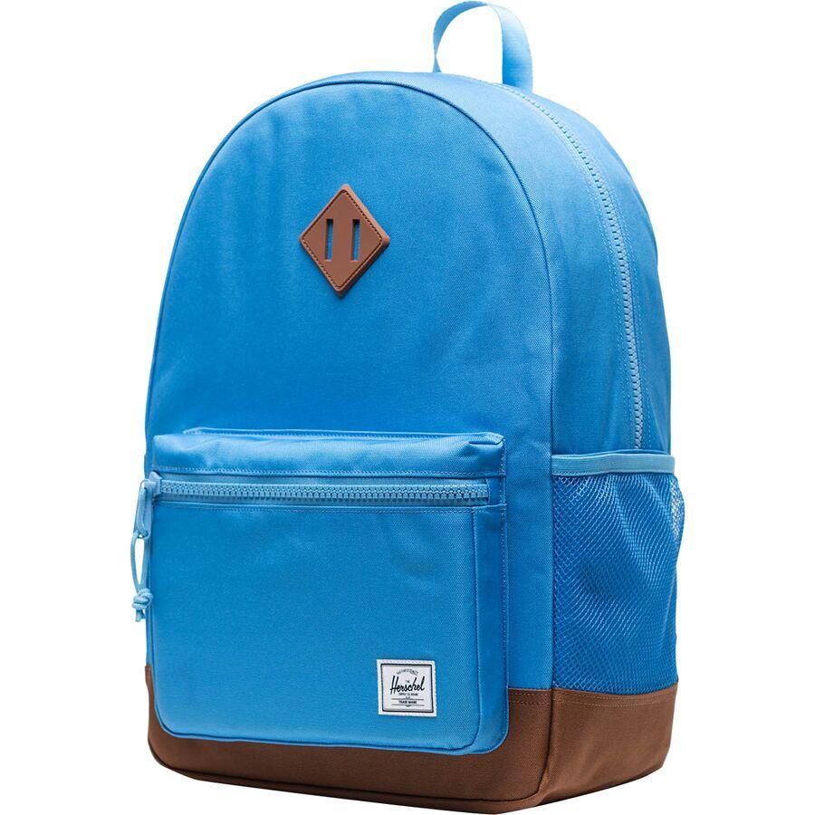 Backcountry Herschel Supply Heritage Youth 26L Backpack - Kids' Azure Blue/Saddle Brown