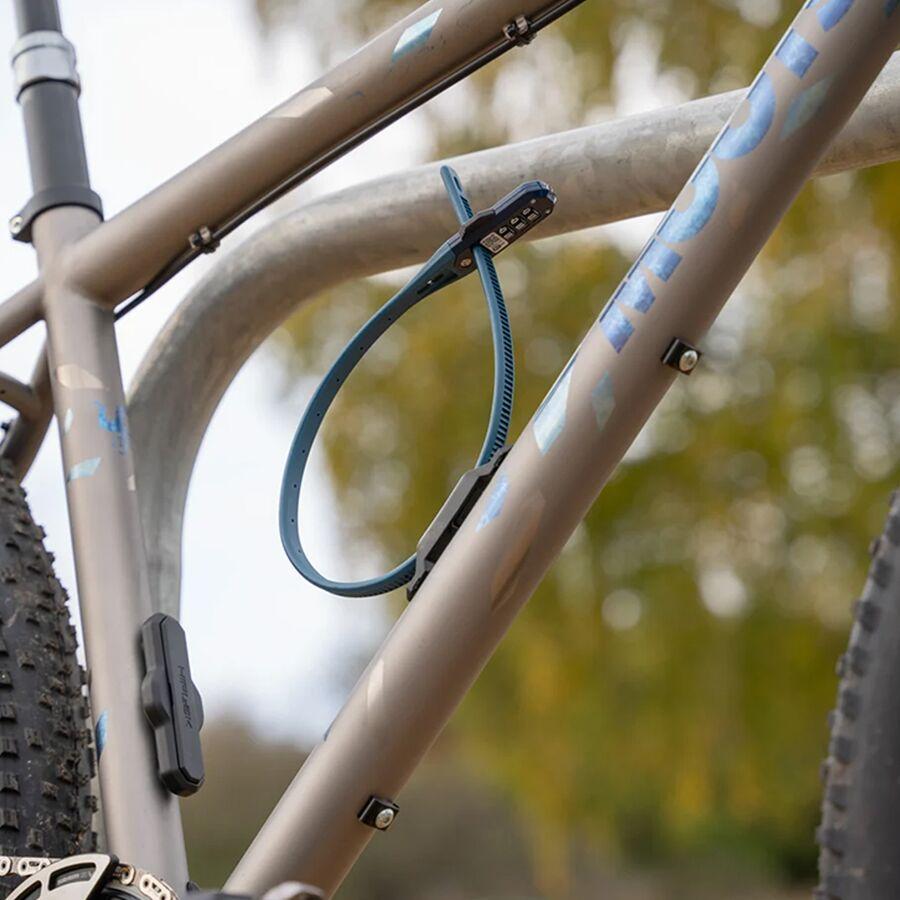 Backcountry Hiplok Z-Lok Combo Security Tie Lock Blue