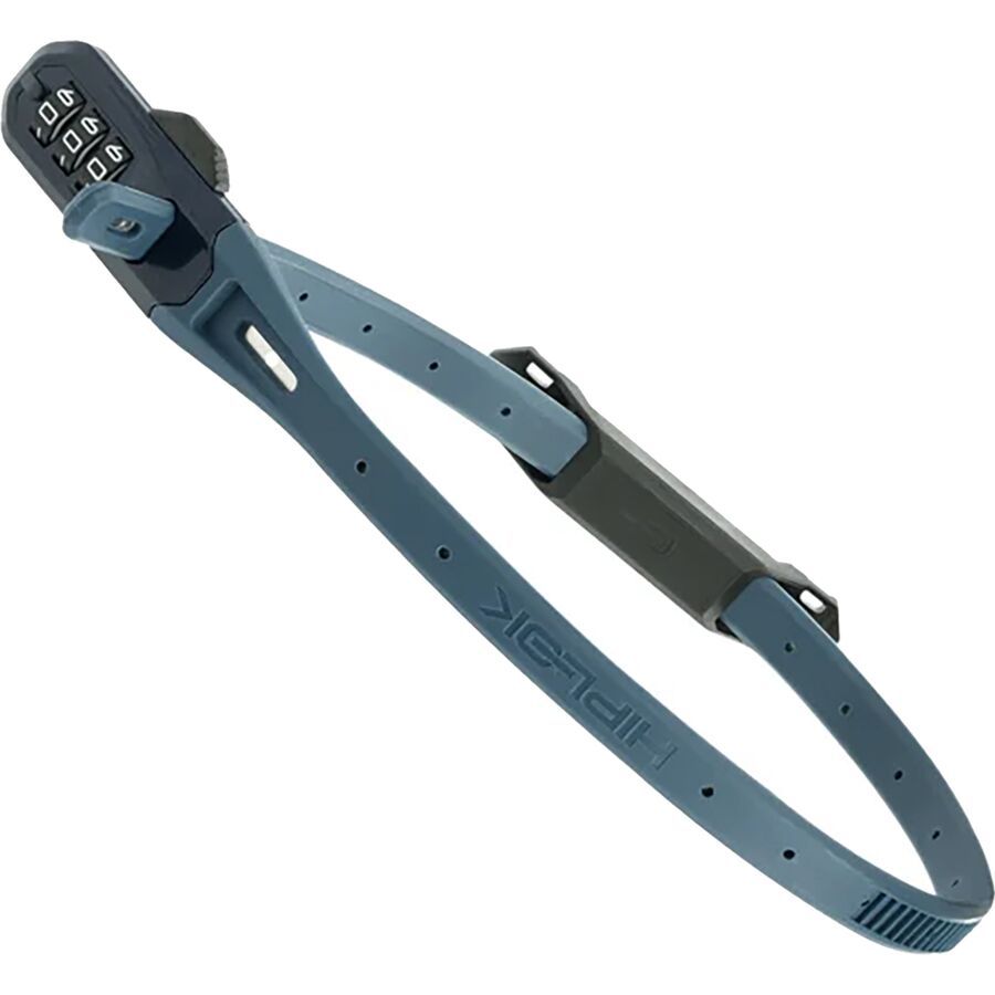 backcountry Hiplok Z-Lok Combo Security Tie Lock Blue