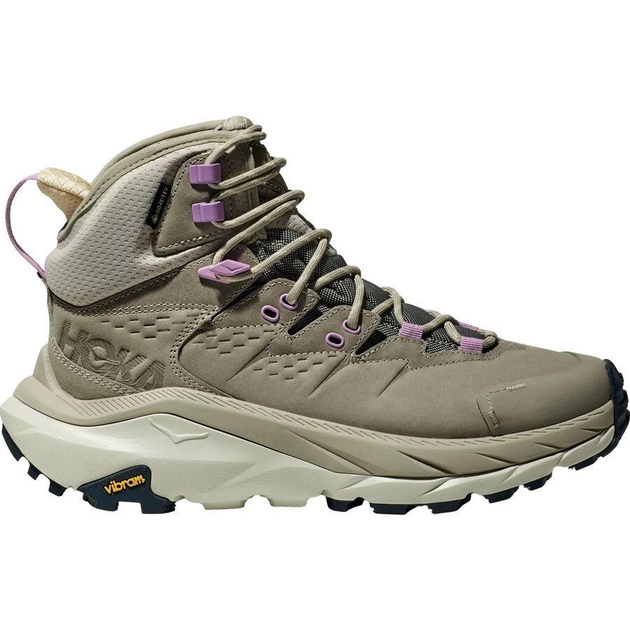 backcountry HOKA Kaha 2 GTX Hiking Boot - Women's Barley/Celadon Tint