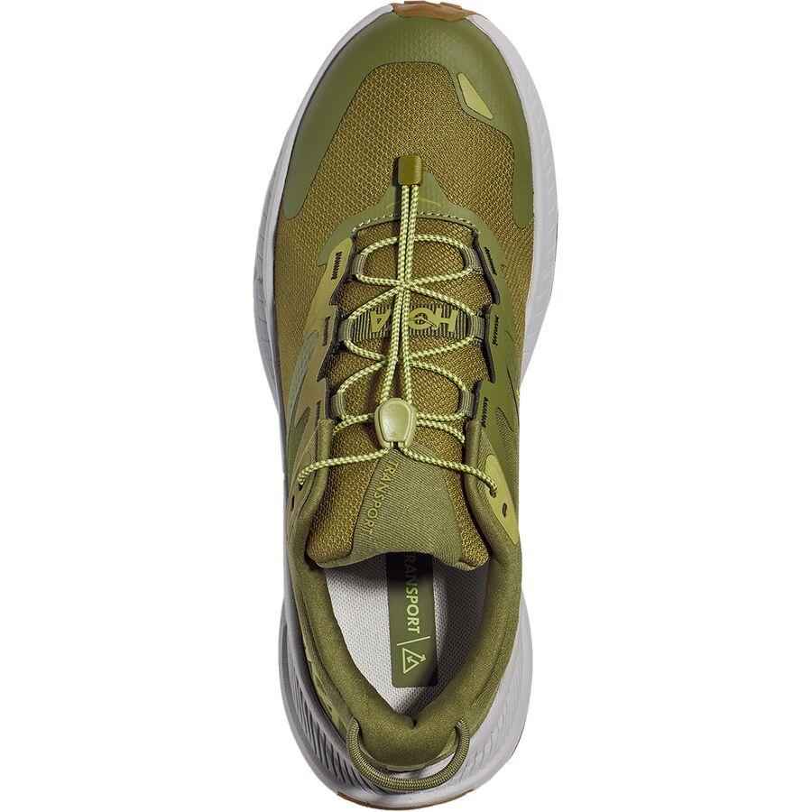 Backcountry HOKA Transport Sneaker - Men's Avocado/Harbor Mist