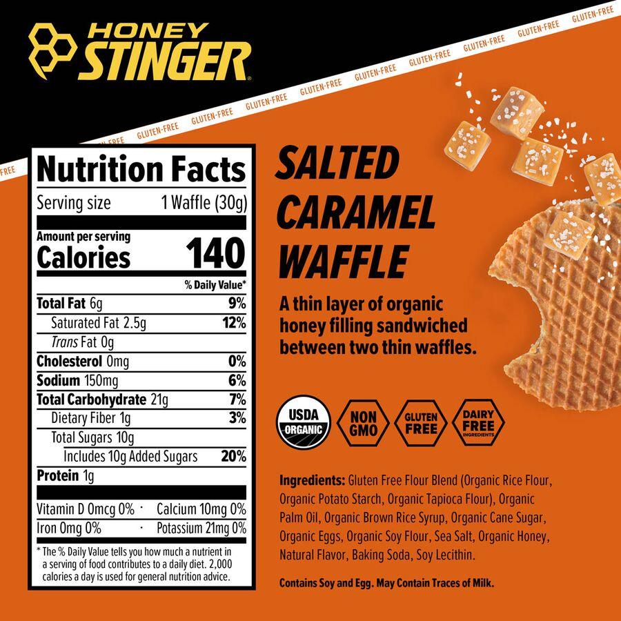 Backcountry Honey Stinger Organic Waffle - 6-Pack GF Salted Caramel