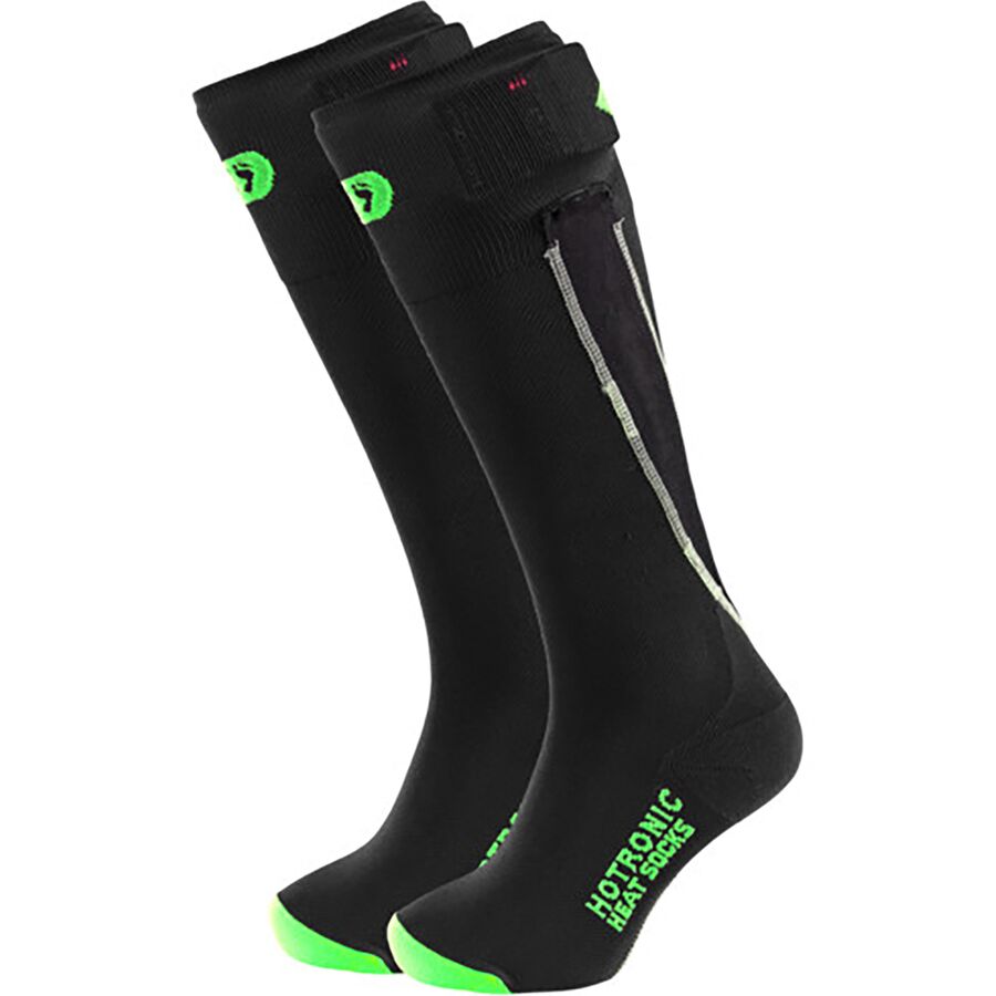 Backcountry Hotronic Surround Thin Heat Socks Only XLP Black/Lime