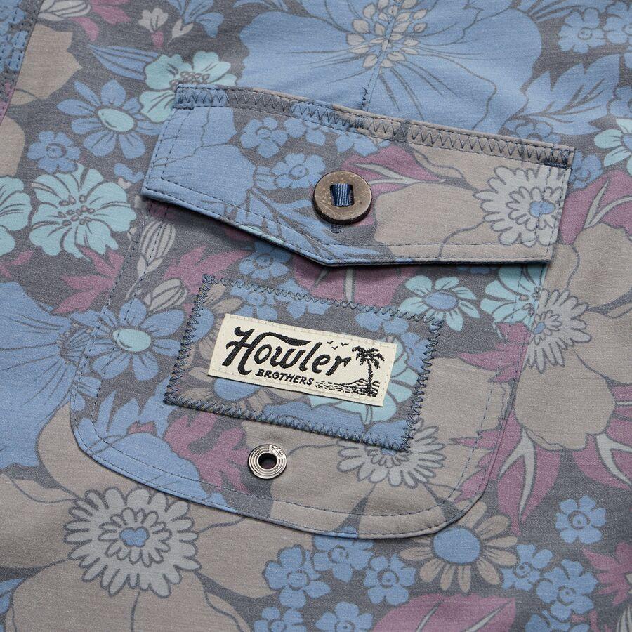 Backcountry Howler Brothers Bruja Boardshort - Men's Flower Power/Blues