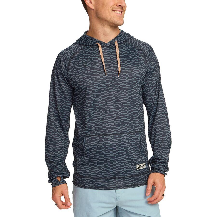 backcountry Howler Brothers Loggerhead Sun Protection Hoodie - Men's Canyon Distortion/Midnight
