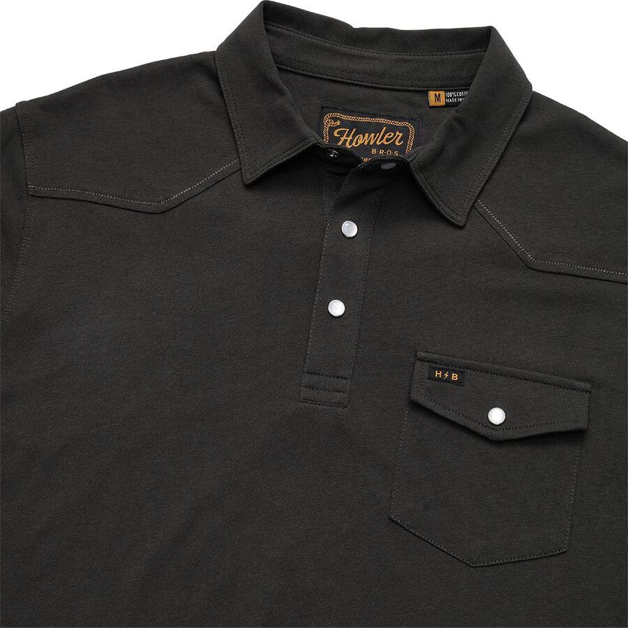 Backcountry Howler Brothers Ranchero Polo Shirt - Men's Antique Black