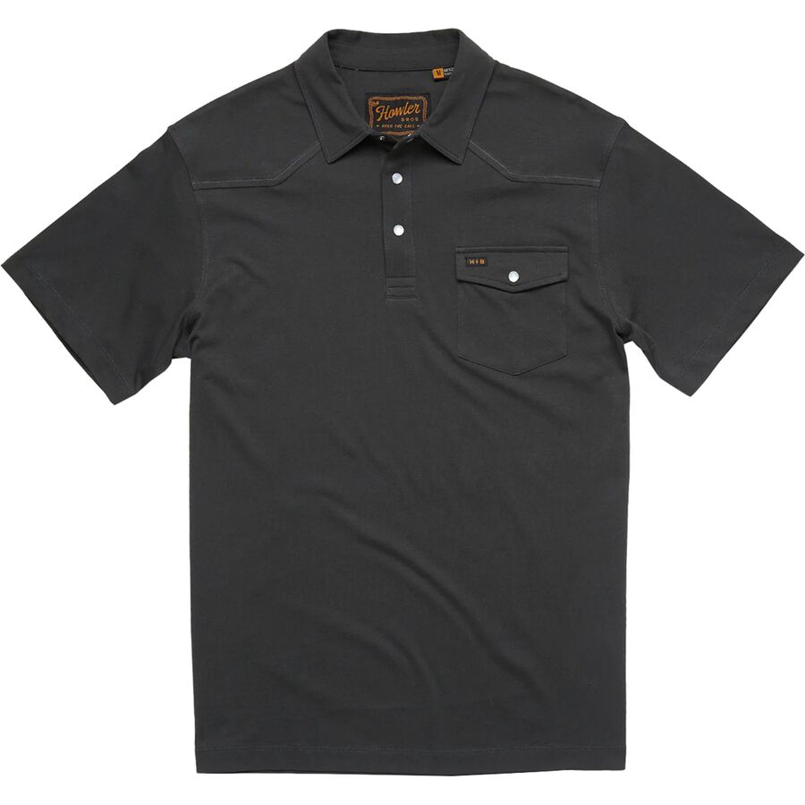 Backcountry Howler Brothers Ranchero Polo Shirt - Men's Antique Black