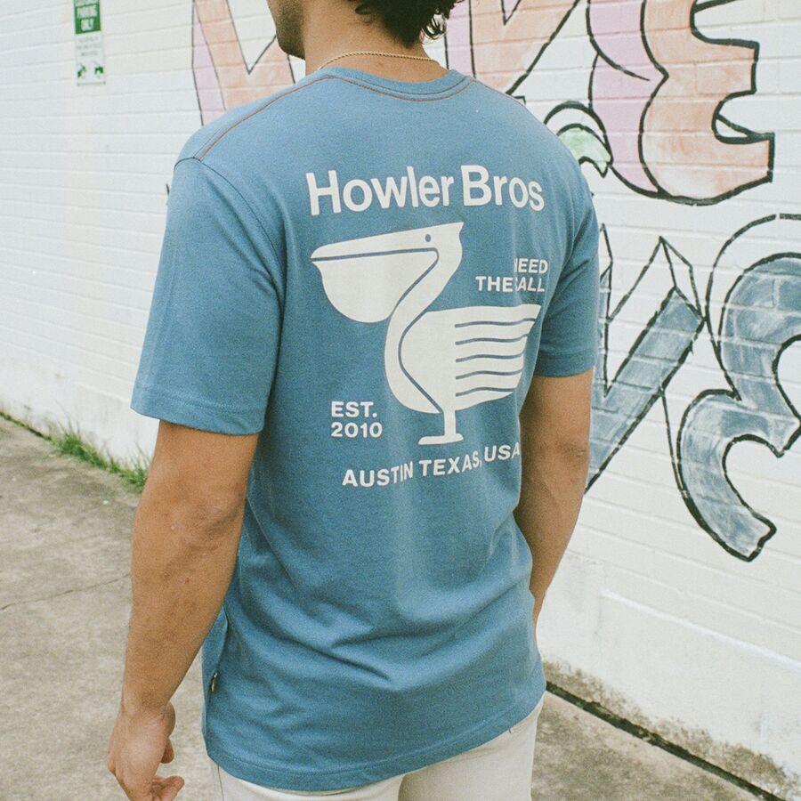Backcountry Howler Brothers Select Pocket T-Shirt - Men's Pelican Postage/Blue Horizon