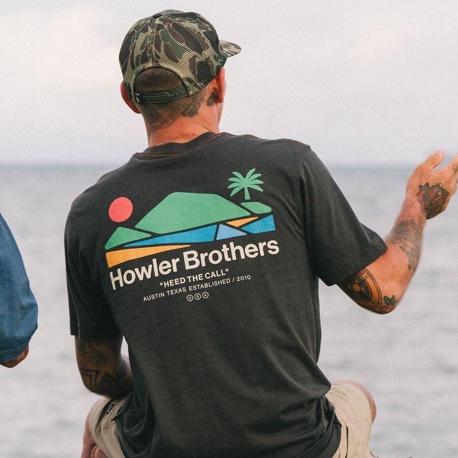 Backcountry Howler Brothers Select T-Shirt - Men's Bahia De Howler/Antique Black