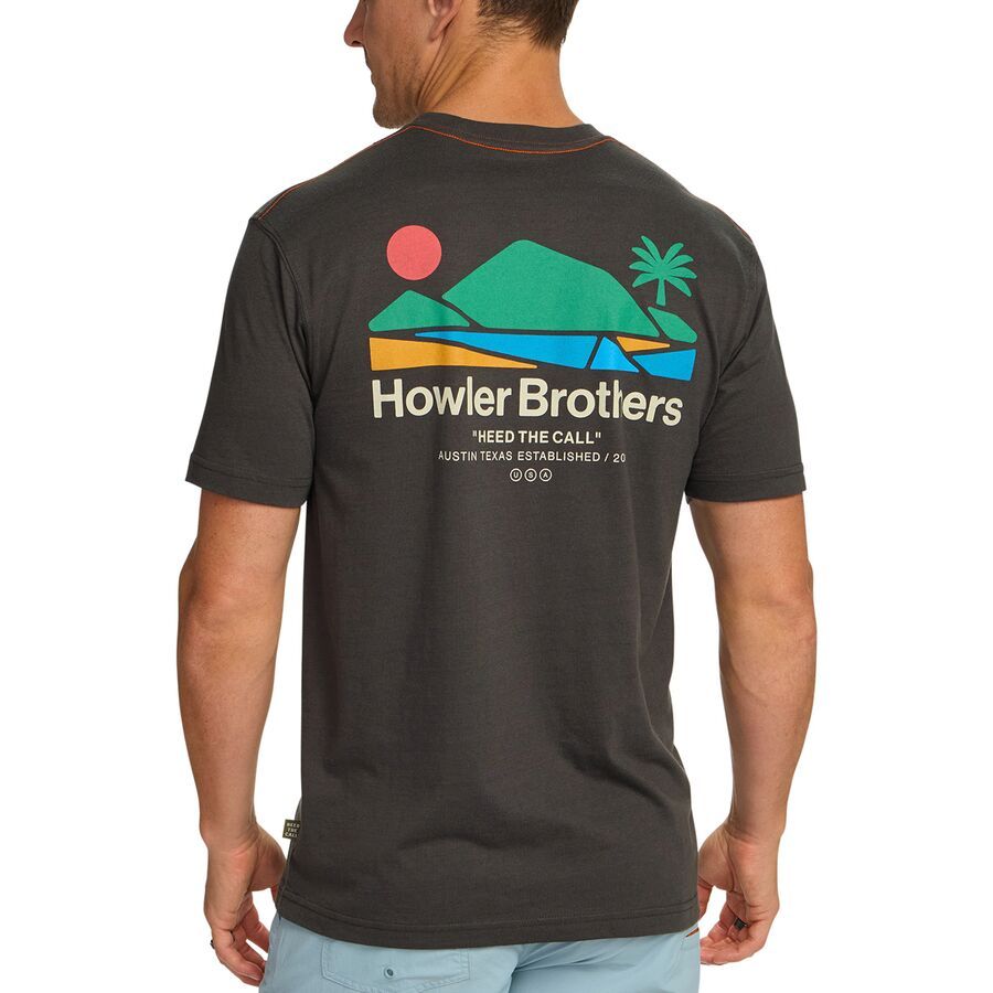 backcountry Howler Brothers Select T-Shirt - Men's Bahia de Howler/Antique Black