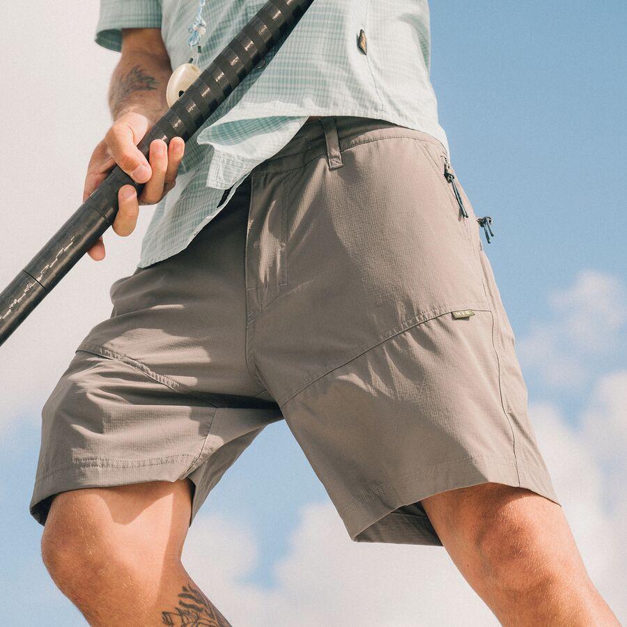 Backcountry Howler Brothers Shoalwater Tech Short - Men's Charcoal Grey