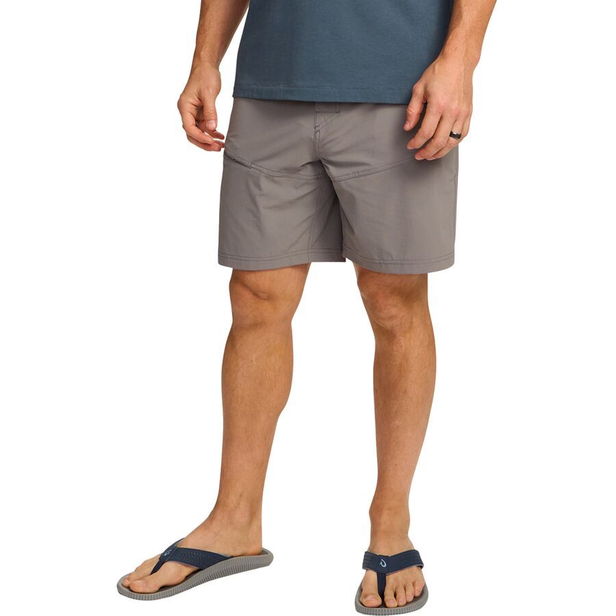backcountry Howler Brothers Shoalwater Tech Short - Men's Charcoal Grey