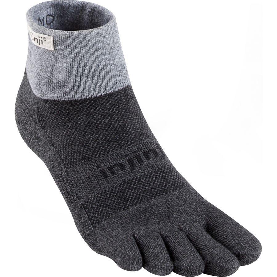 backcountry Injinji Trail Midweight Mini-Crew Xtralife Granite 2
