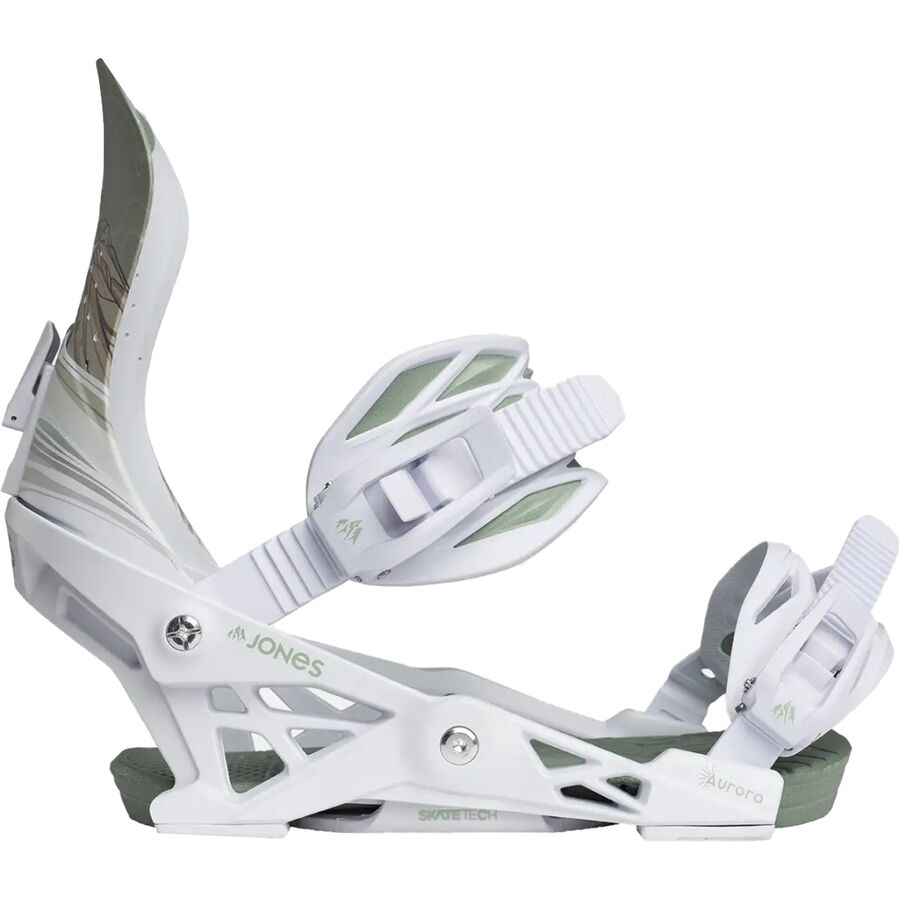 Backcountry Jones Snowboards Aurora Binding - 2025 - Women's White/Art