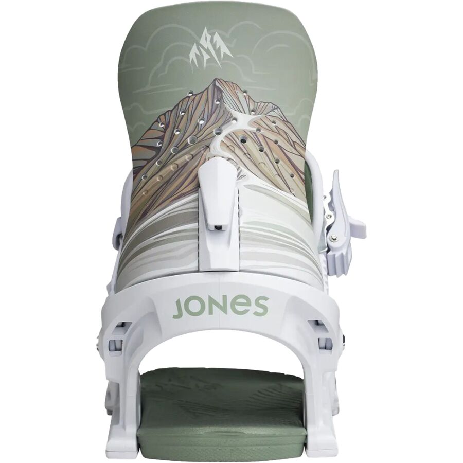 Backcountry Jones Snowboards Aurora Binding - 2025 - Women's White/Art