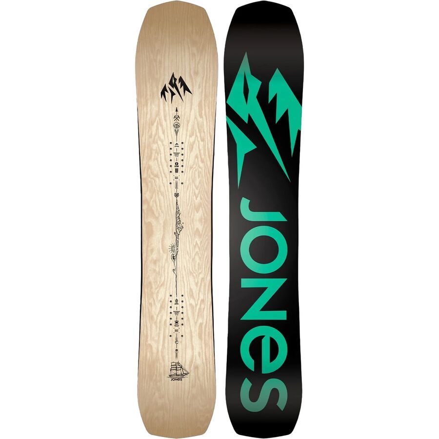backcountry Jones Snowboards Flagship Snowboard - 2025 - Women's Wood Veneer