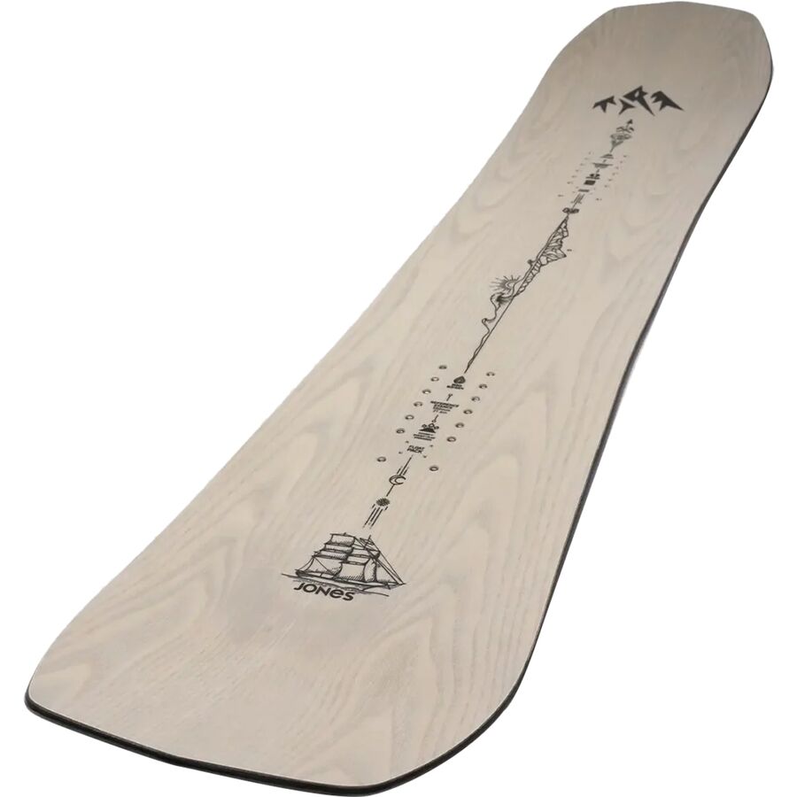 Backcountry Jones Snowboards Flagship Snowboard - 2025 Wood Veneer