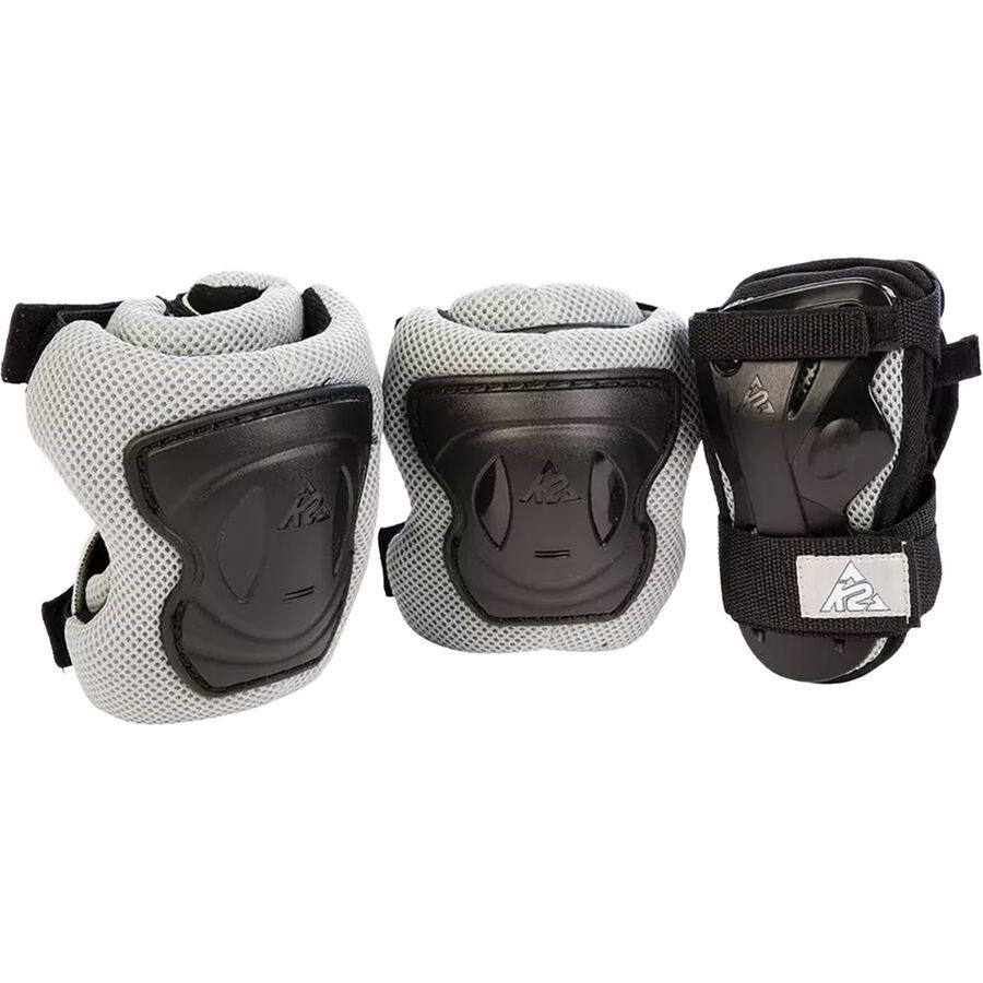 backcountry K2 Skates Moto Pad Set - Men's Black/Silver