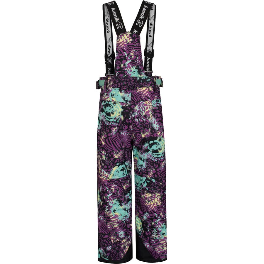Backcountry Kamik Bella Roar Snow Bibs - Girls' - 2024 Black