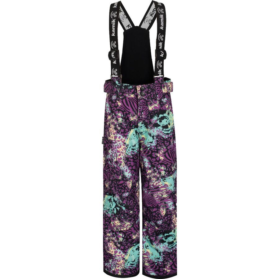 backcountry Kamik Bella Roar Snow Bibs - Girls' - 2024 Black