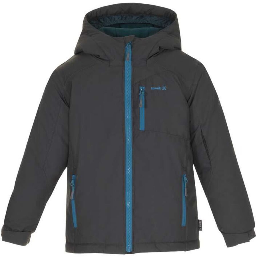 backcountry Kamik Cascade Jacket - Boys' Coal/Atlantic