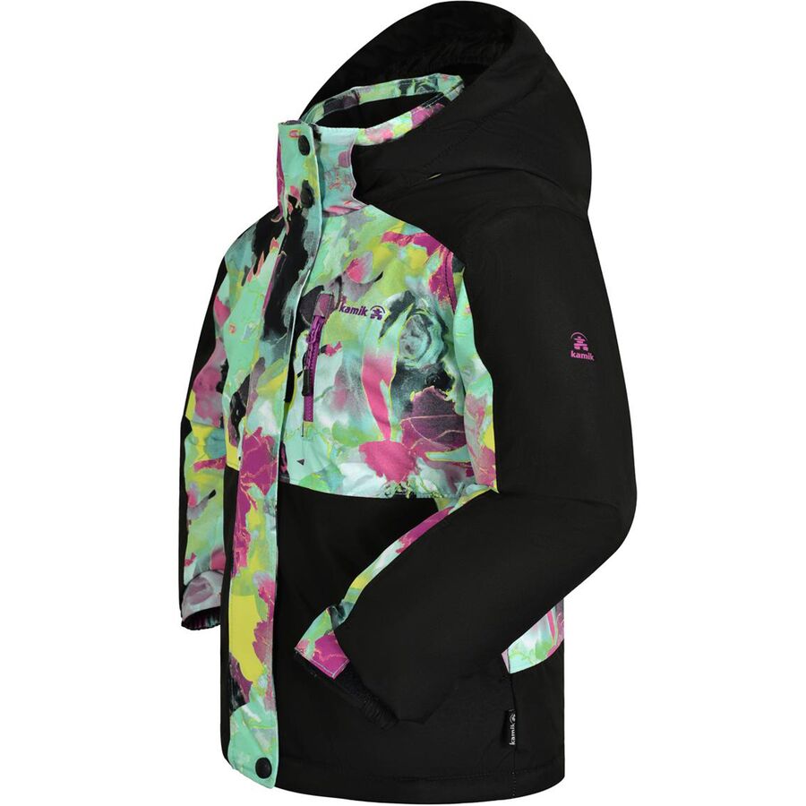 Backcountry Kamik Mirabel Colorblock Jacket - Girls' - 2025 Black