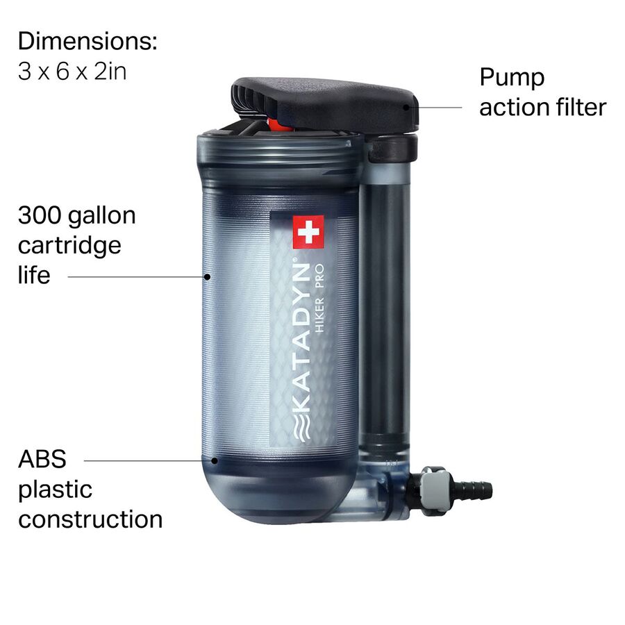 Backcountry Katadyn Hiker Pro Transparent Water Microfilter One Color