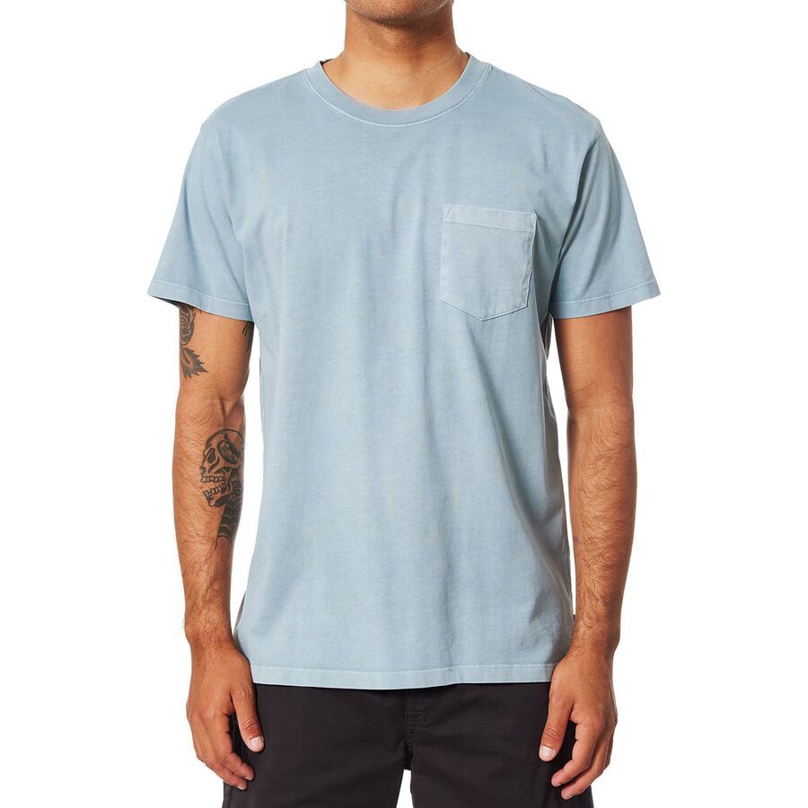 backcountry Katin Base T-Shirt - Men's Airforce Blue Pigment Dye