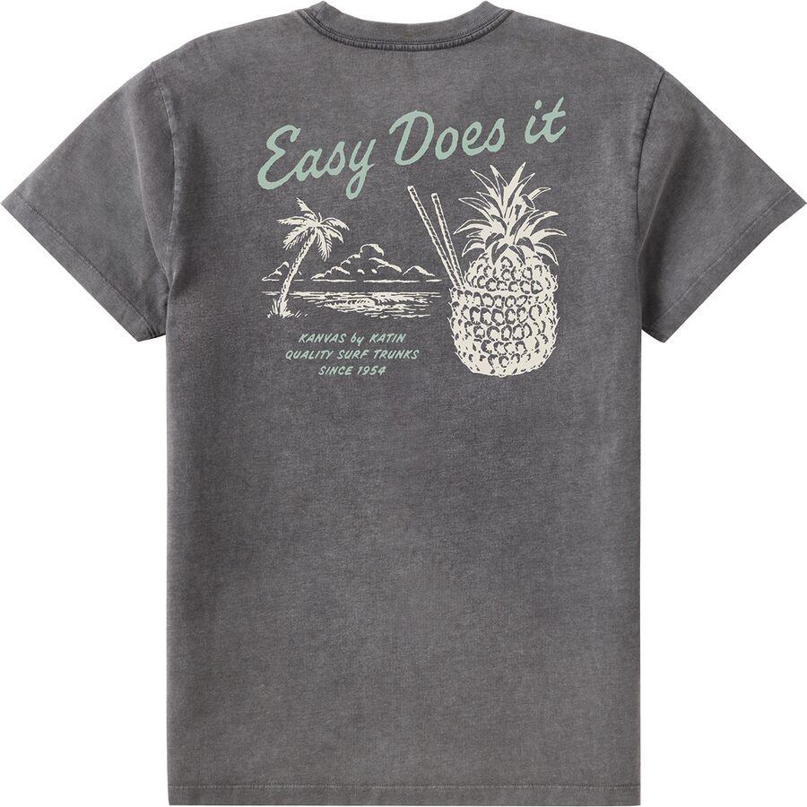 Backcountry Katin Pina T-Shirt - Men's Black Sand Wash