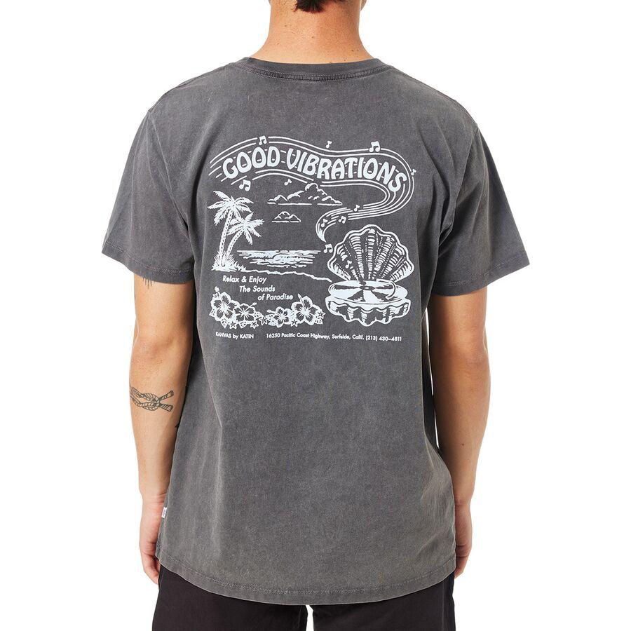 backcountry Katin Vibrations T-Shirt - Men's Black Sand Wash
