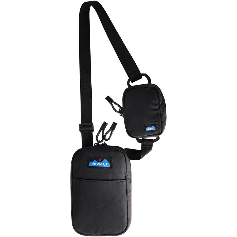 backcountry KAVU Yorktown Cross Body Wallet Blackout