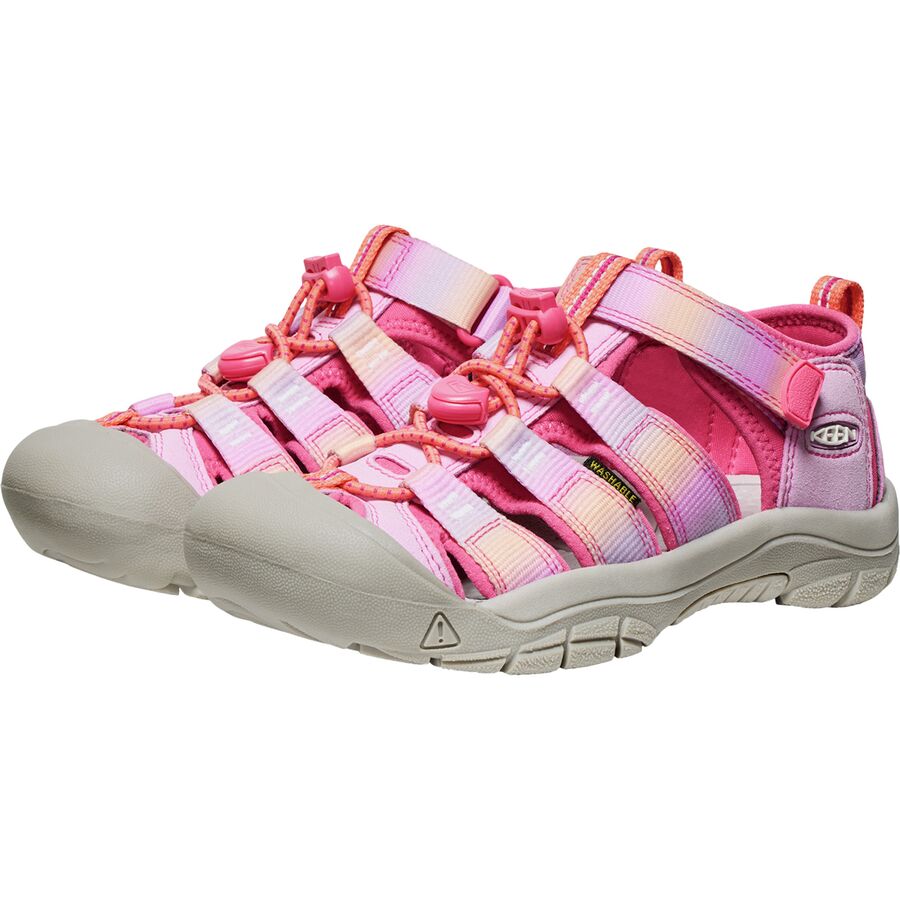 Backcountry KEEN Newport H2 Sandal - Kids' Hot Pink/Orchid Petal